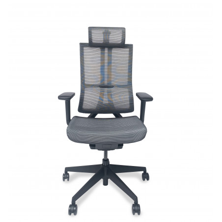 EXECUTIVE CHAIR - MODEL JAMES - UP TO 135KG - GREY