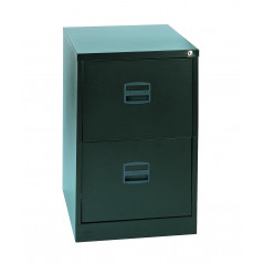 FOOLSCAPE - ECONOMIC 2 DRAWERS CABINET ANTHRACITE - BISLEY
