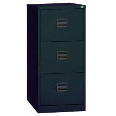 FOOLSCAPE - ECONOMIC 3 DRAWERS CABINET ANTHRACITE - BISLEY (available within 15 days)