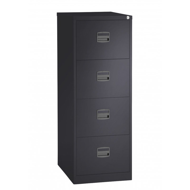 FOOLSCAPE - ECONOMIC 4 DRAWERS CABINET ANTHRACITE - BISLEY FOOLSCAPE - ECONOMIC 4 DRAWERS CABINET ANTHRACITE - BISLEY