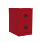 ECONOMIC 2 DRAWERS CABINET RED - 2 DRAWERS - BISLEY