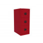 ECONOMIC 3 DRAWERS CABINET RED - 3 DRAWERS - BISLEY