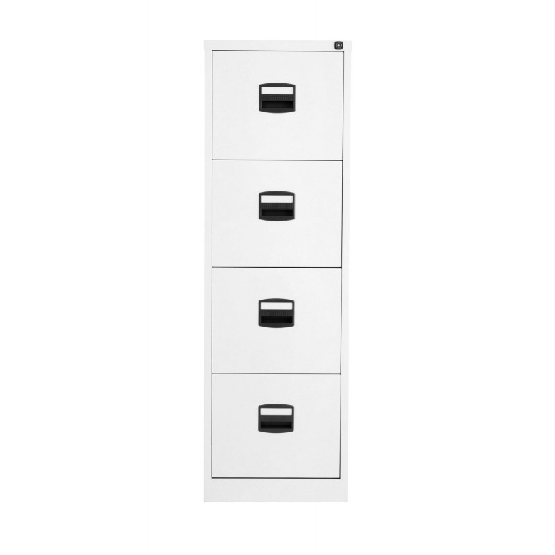 ECONOMIC 4 DRAWERS CABINET WHITE - 4 DRAWERS - BISLEY