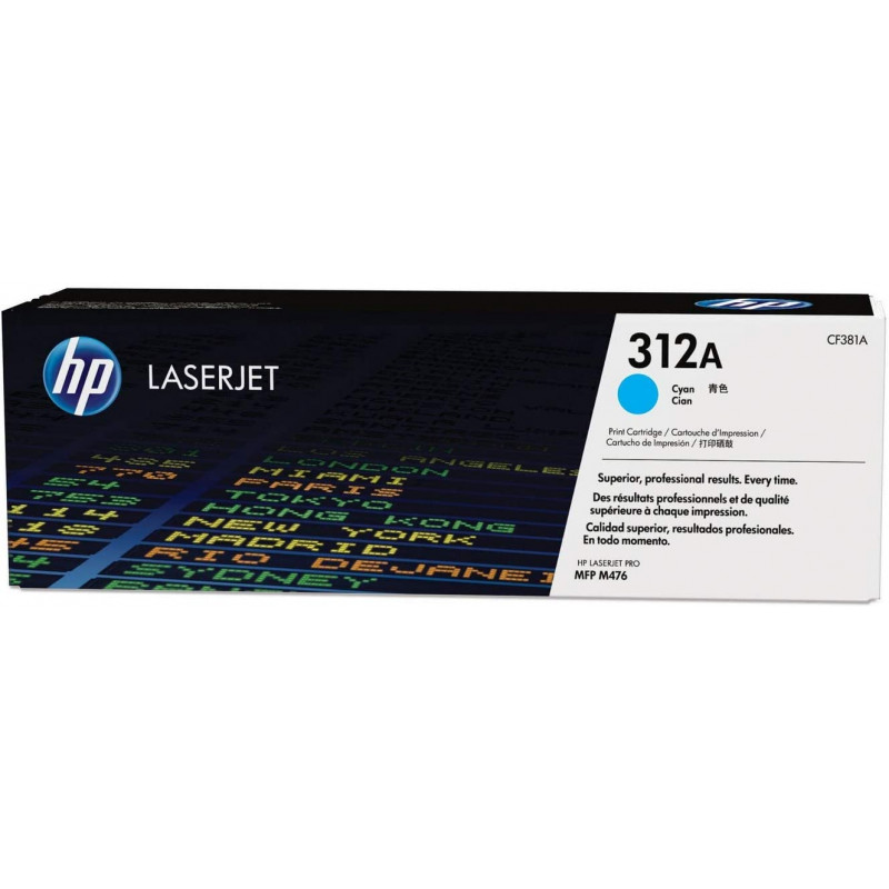 HP312a Cyan Toner CF381A (Available within 2 days)