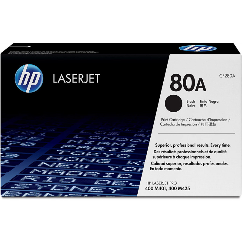 HP80a Black Toner CF280A (Available within 2 days)