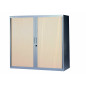 TAMBOUR W120xH103 SILVER/LIGHT OAK (Available within 15 days)