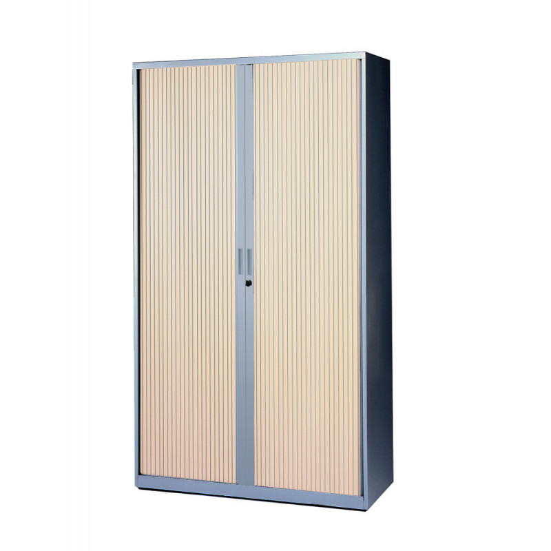 TAMBOUR W120xH198 SILVER/LIGHT OAK (Available within 15 days)