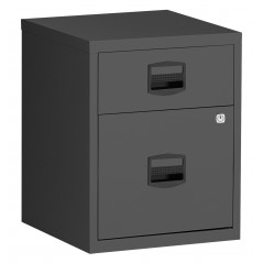 MOBILE HOMEFILER BOX 2 DRAWERS ANTHRACITE (Available within 15 days)