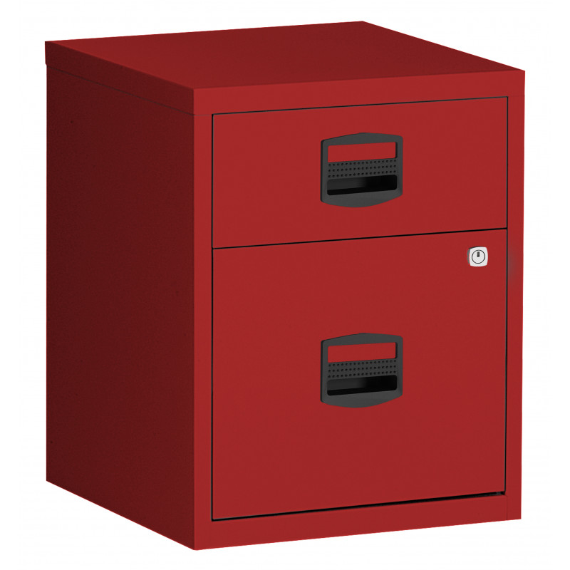 MOBILE HOMEFILER BOX 2 DRAWERS RED (Available within 15 days)