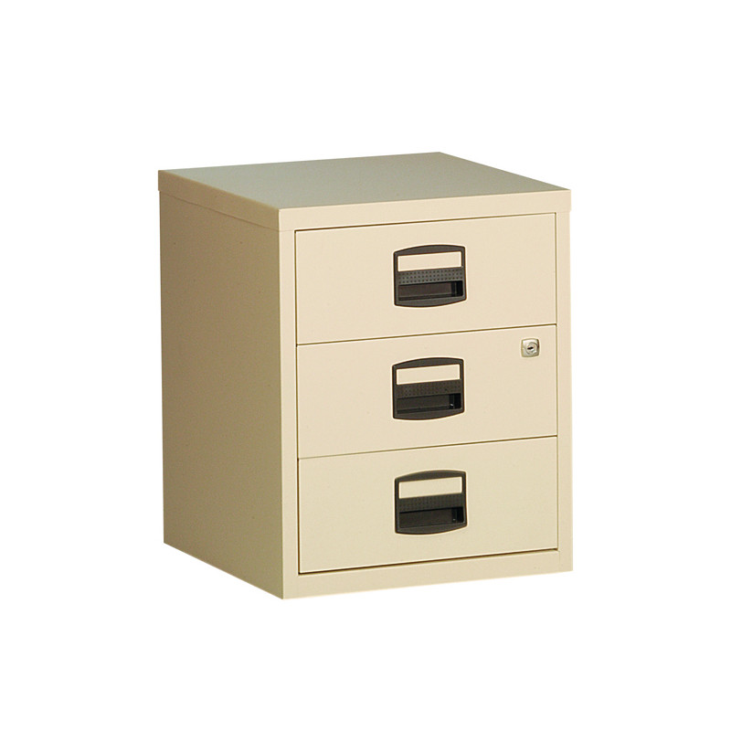 MOBILE HOMEFILER BOX 3 DRAWERS BEIGE (Available within 15 days)