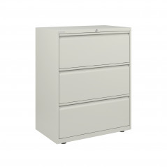 FILING DRAWER CABINET LIGHT GREY - 3 DRAWERS - BISLEY (Available within 15 days)