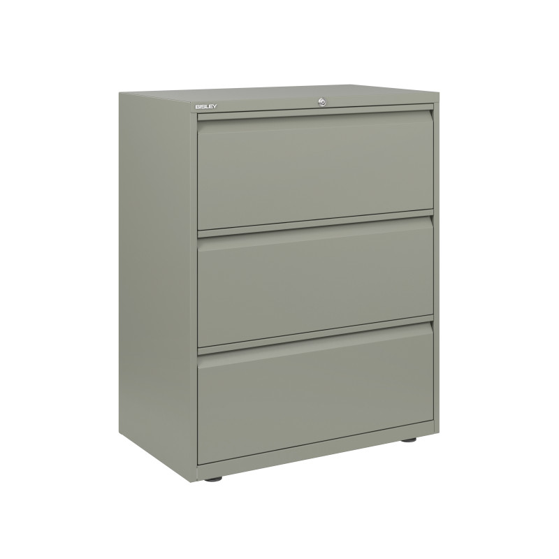 FILING DRAWER CABINET SILVER - 4 DRAWERS - BISLEY (Available within 15 days)