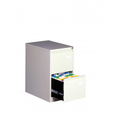 PROFESSIONAL 2 DRAWERS CABINET BEIGE - 2 DRAWERS - BISLEY (Available within 15 days)