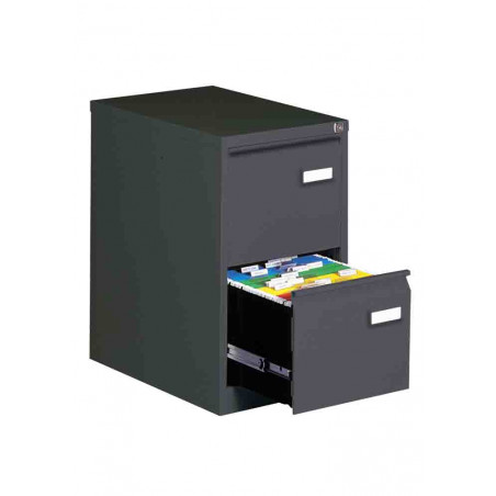 PROFESSIONAL 2 DRAWERS CABINET ANTHRACITE - 2 DRAWERS - BISLEY (Available within 15 days)