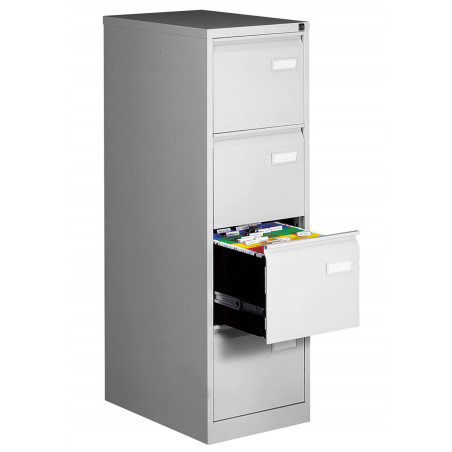PROFESSIONAL 4 DRAWERS CABINET LIGHT GREY - 4 DRAWERS - BISLEY (Available within 15 days)