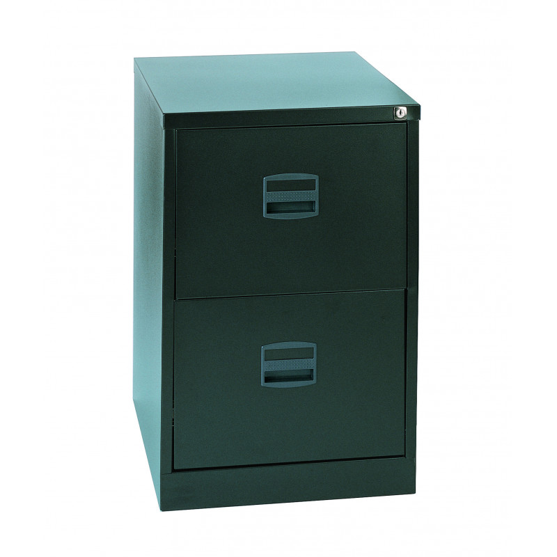 ECONOMIC 2 DRAWERS CABINET ANTHRACITE - 2 DRAWERS - BISLEY (Available within 15 days)