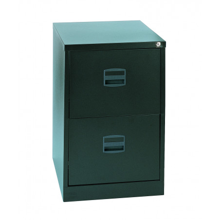 ECONOMIC 2 DRAWERS CABINET ANTHRACITE - 2 DRAWERS - BISLEY (Available within 15 days)