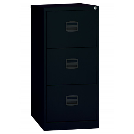 ECONOMIC 3 DRAWERS CABINET BLACK - 3 DRAWERS - BISLEY (Available within 15 days)