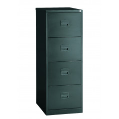 ECONOMIC 4 DRAWERS CABINET BLACK - 4 DRAWERS - BISLEY (Available within 15 days)