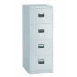 ECONOMIC 4 DRAWERS CABINET LIGHT GREY - 4 DRAWERS - BISLEY (Available within 15 days)