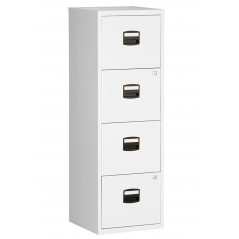 HOMEFILER FILING CABINET - 4 DRAWERS WHITE (Available within 15 days)