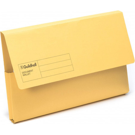 GUILDHALL - Wallet Doc, Yellow