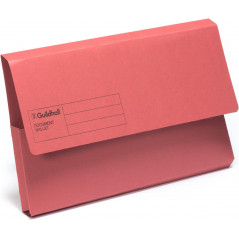 GUILDHALL - Wallet Doc Paquet of 50, Red