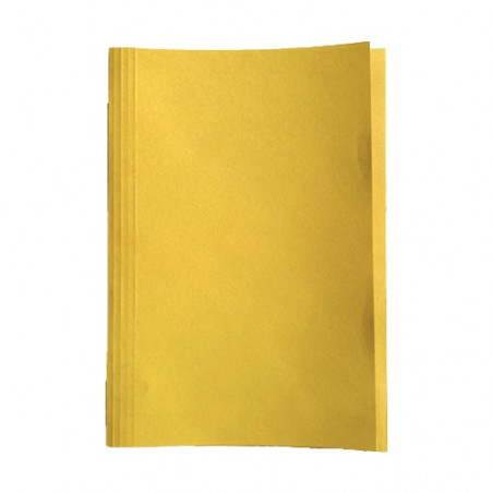 EXACOMPTA - Square Cut Folder, Pack Of 100 Yellow