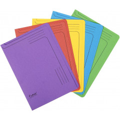 EXACOMPTA - Forever Square Cut Folder Ass Colors