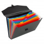 Viquel - Rainbow Briefcase Expanding File 12 compartments