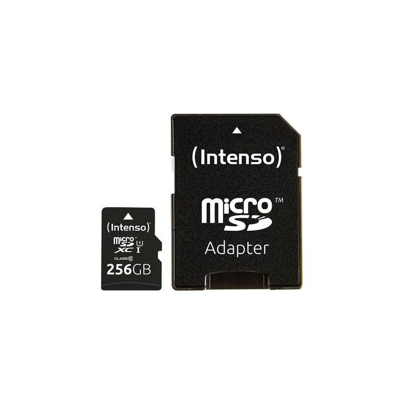INTENSO - SDHC 256GB + Adaptater