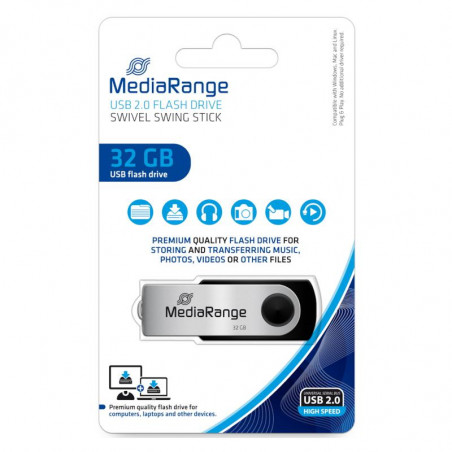 MEDIARANGE - 32GB Pendrive - 2.0