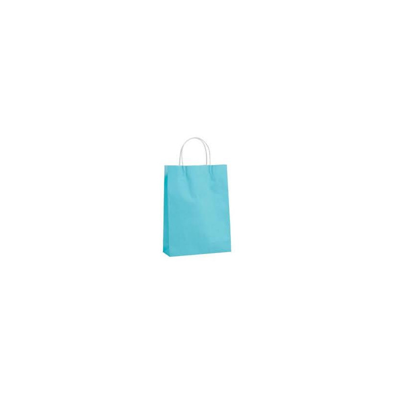 Paper Bag Blue Small X50