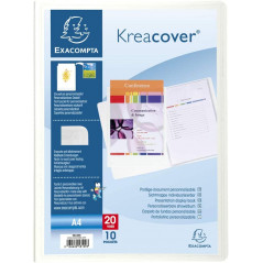 EXACOMPTA - Kreacover Display Book 10Pk/20V