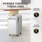 FELLOWES - Powershred® LX221 Micro-Cut Shredder - White FELLOWES - Powershred® LX221 Micro-Cut Shredder - White