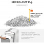 FELLOWES - Powershred® LX221 Micro-Cut Shredder - White FELLOWES - Powershred® LX221 Micro-Cut Shredder - White