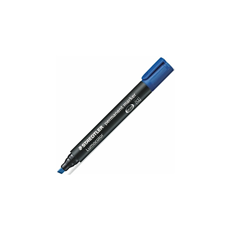 Staedtler - Permanent Marker350 Chisel Blue