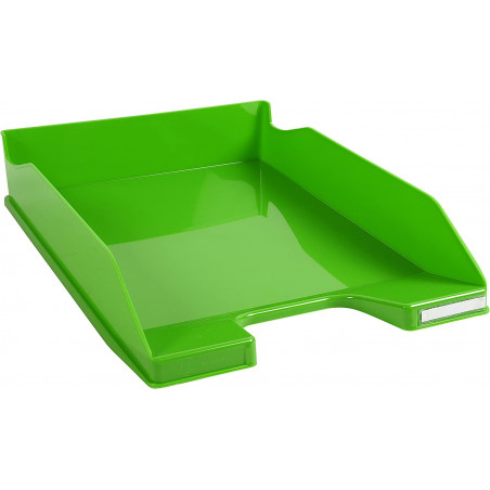 Exacompta - Letter Tray, Glossy Apple Green, A4+
