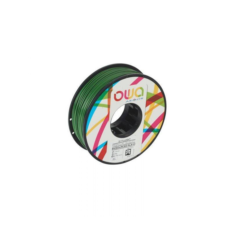 Owa Filament 3D Pla-S - Green- 250Gr