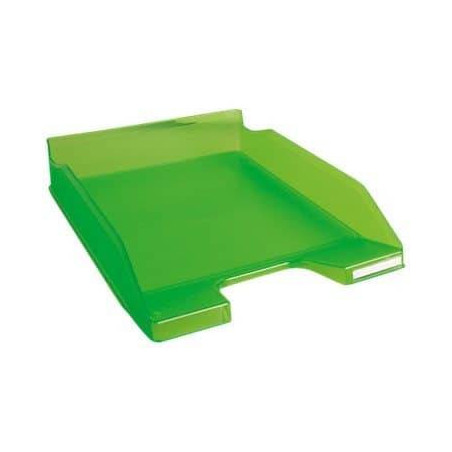 Exacompta - Letter tray Translucent Apple Green, Classic COMBO 2 A4+