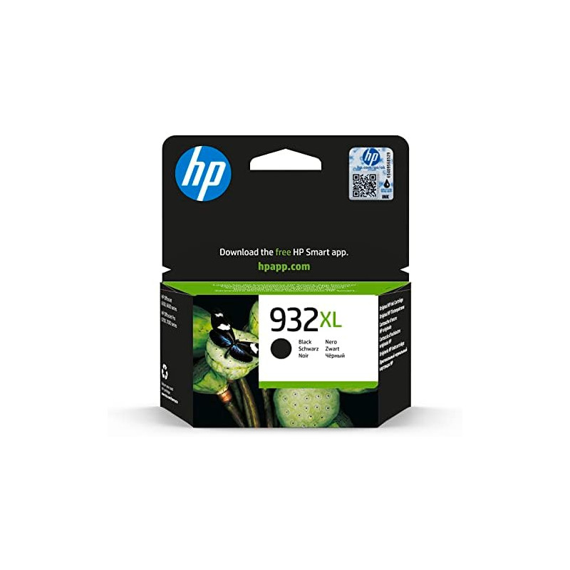 HP 932XL High Yield Black Original Ink Cartridge -CN053AE-