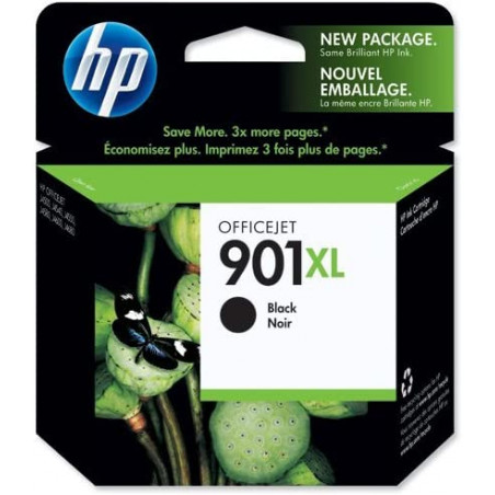 HP 901XL High Yield Black Original Ink Cartridge -CC654AE-