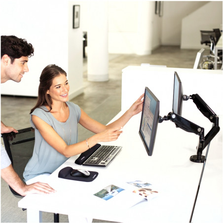 PLATINUM SERIES DUAL MONITOR ARM (Available within 15 days)
