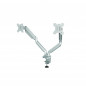 PLATINUM SERIES DUAL MONITOR ARM SILVER (Available within 15 days)