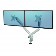 PLATINUM SERIES DUAL MONITOR ARM SILVER (Available within 15 days)