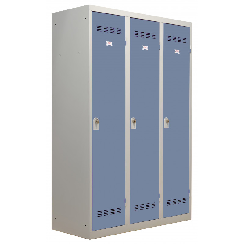 DIRTY INDUSTRY LOCKER 3 COLUMNS - GREY/BLUE - ( Available within 30 days ) DIRTY INDUSTRY LOCKER 3 COLUMNS - GREY/BLUE - ( Available within 30 days )