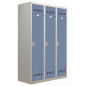 DIRTY INDUSTRY LOCKER 3 COLUMNS - GREY/BLUE - ( Available within 30 days ) DIRTY INDUSTRY LOCKER 3 COLUMNS - GREY/BLUE - ( Available within 30 days )