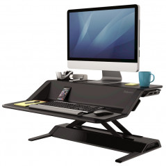 LOTUS SIT-STAND WORKSTATION - BLACK (Available within 15 days)