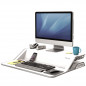 LOTUS SIT-STAND WORKSTATION - WHITE (Available within 15 days)
