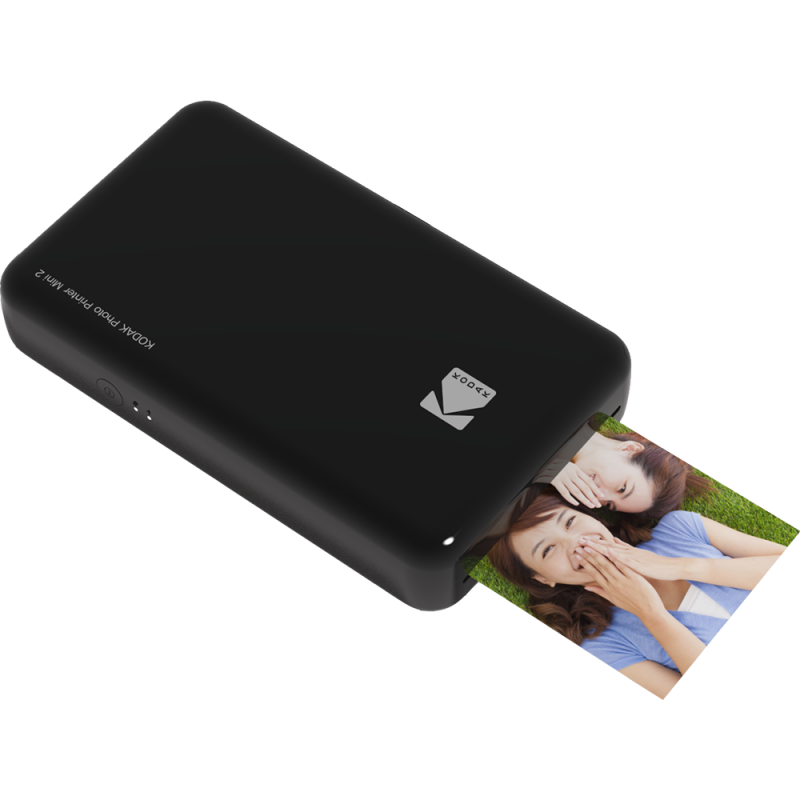 KODAK - MINI2 PHOTO PRINTER PORTABLE, 2.1X3.4 BLACK